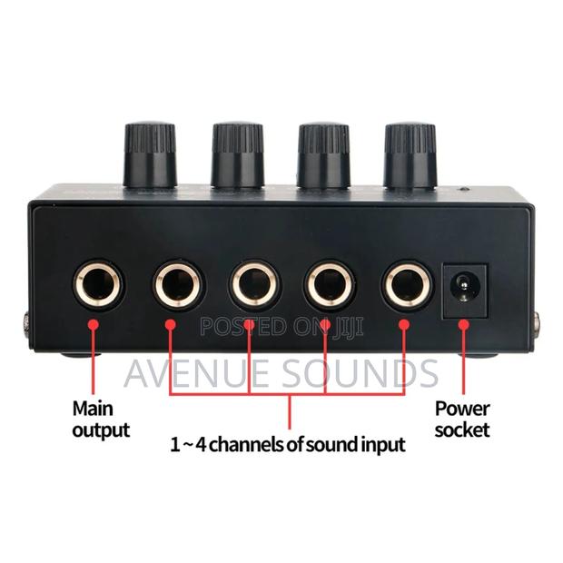 Professional Headphones Amplifier Behringer HA400 - thumbnail 3