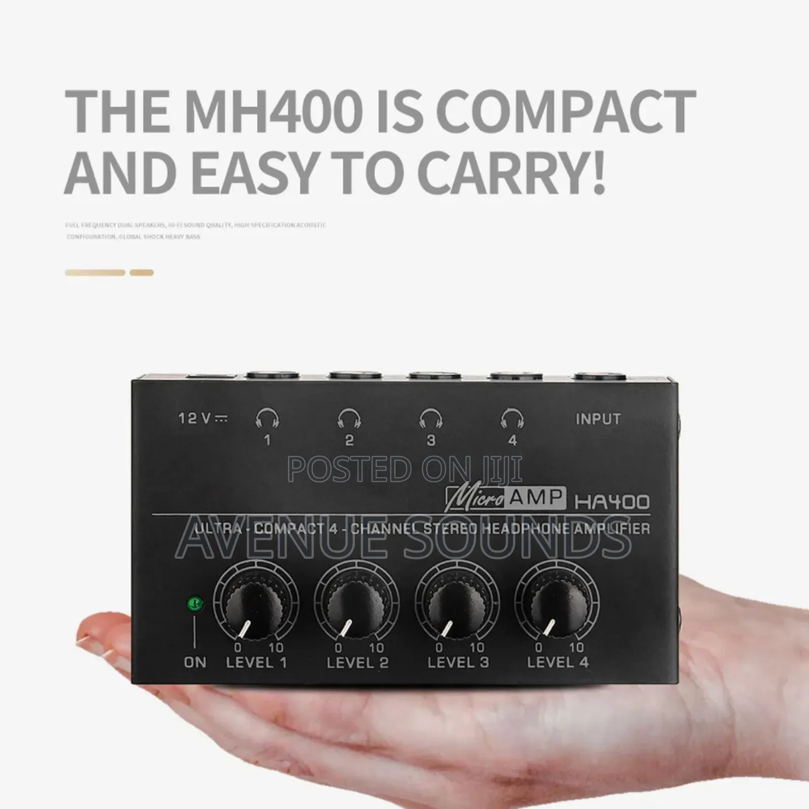 Professional Headphones Amplifier Behringer HA400