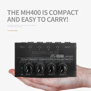 Professional Headphones Amplifier Behringer HA400