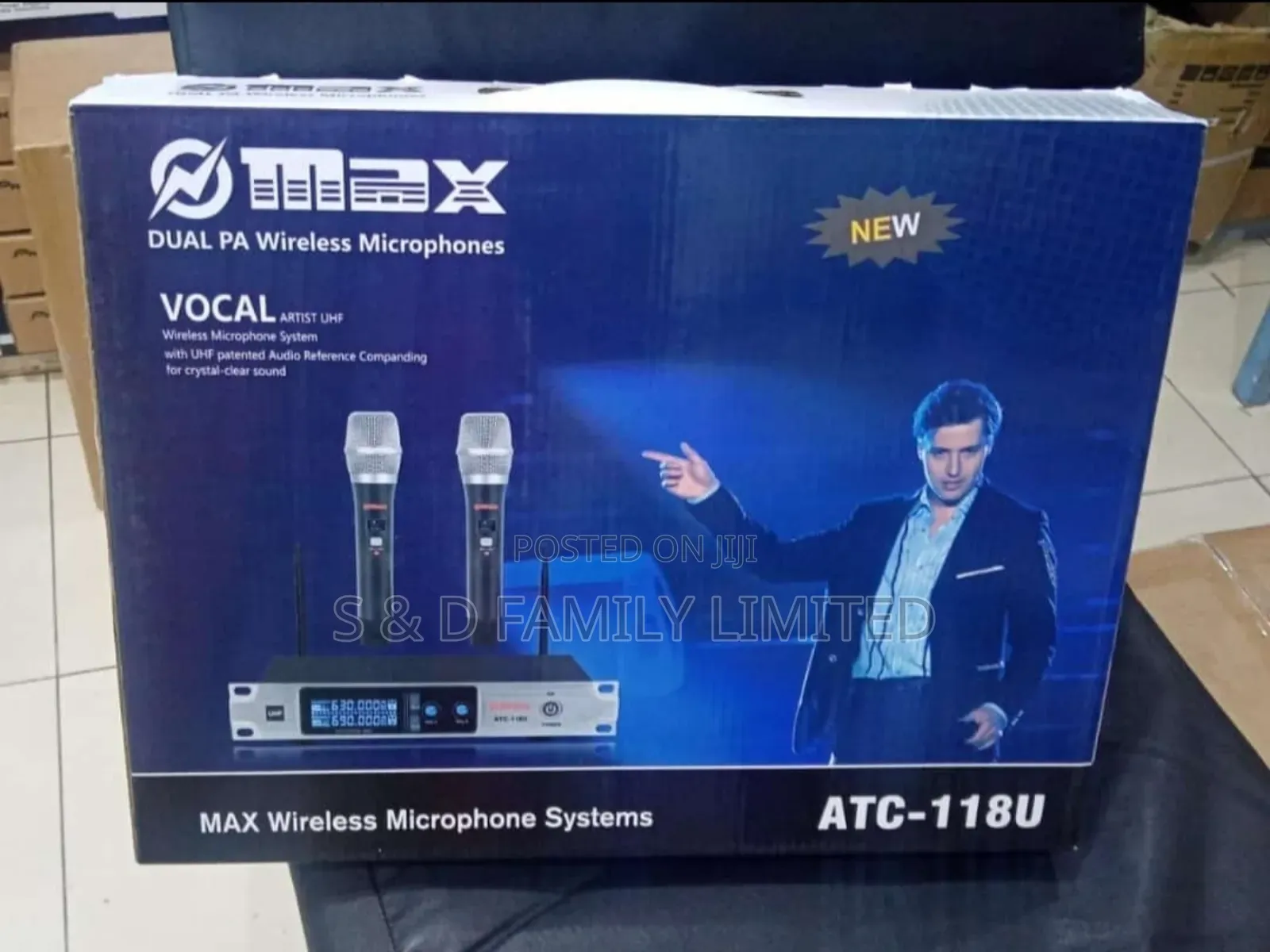 ATC-118U Omax Wireless Microphone