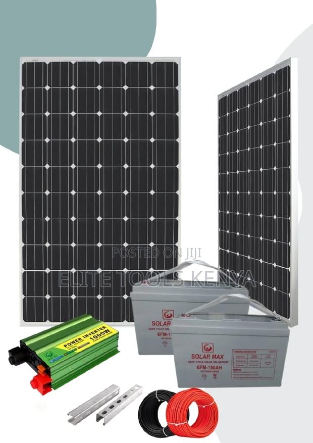 Complete Home Solar System 400watts - main view
