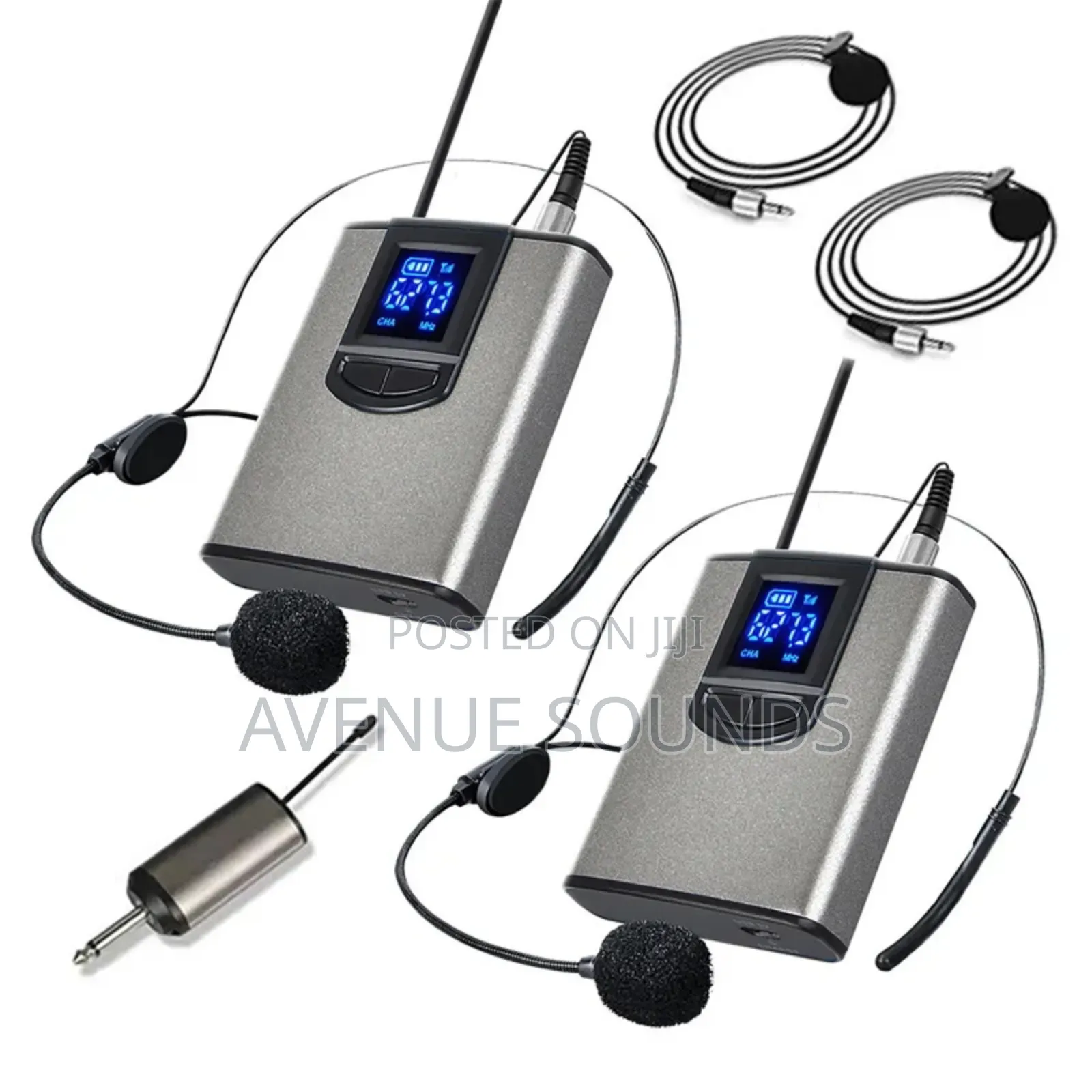 Uhf Speech Wireless Lapel Headset Portable Microphone