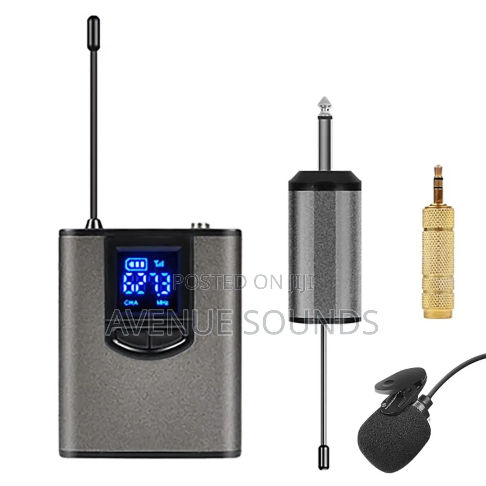 Uhf Speech Wireless Lapel Headset Portable Microphone