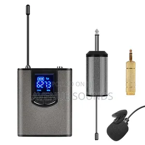 Uhf Speech Wireless Lapel Headset Portable Microphone