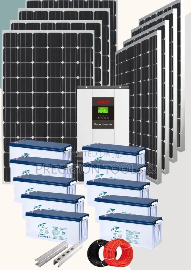 4,000watts Complete Home Solar Package - main view
