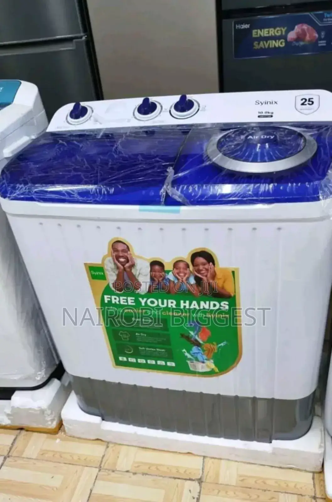Synix 10kg Wash And Spin Washing Machine