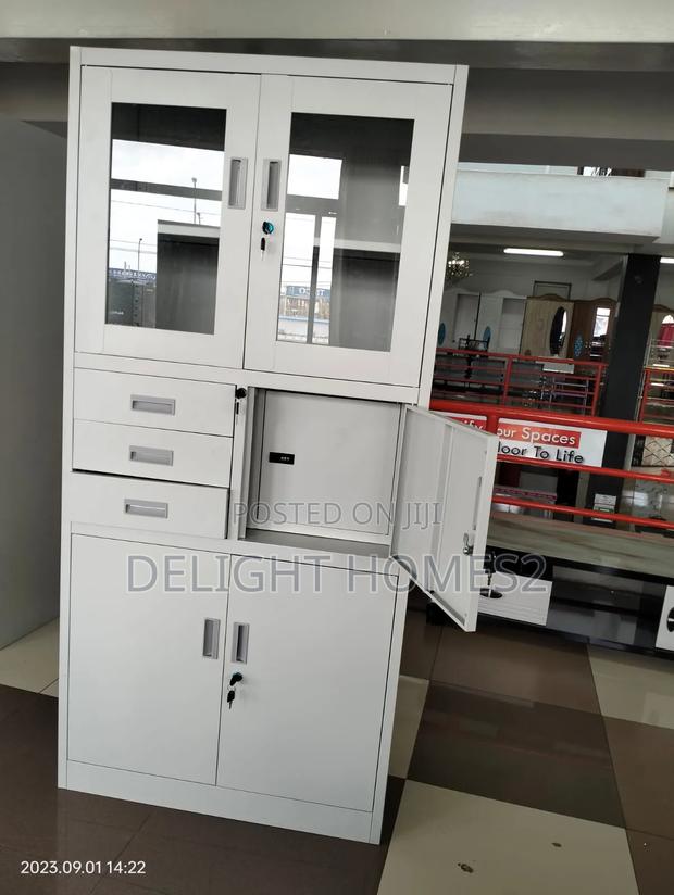 Steel Office Storage Cabinet Metal Safe Locker