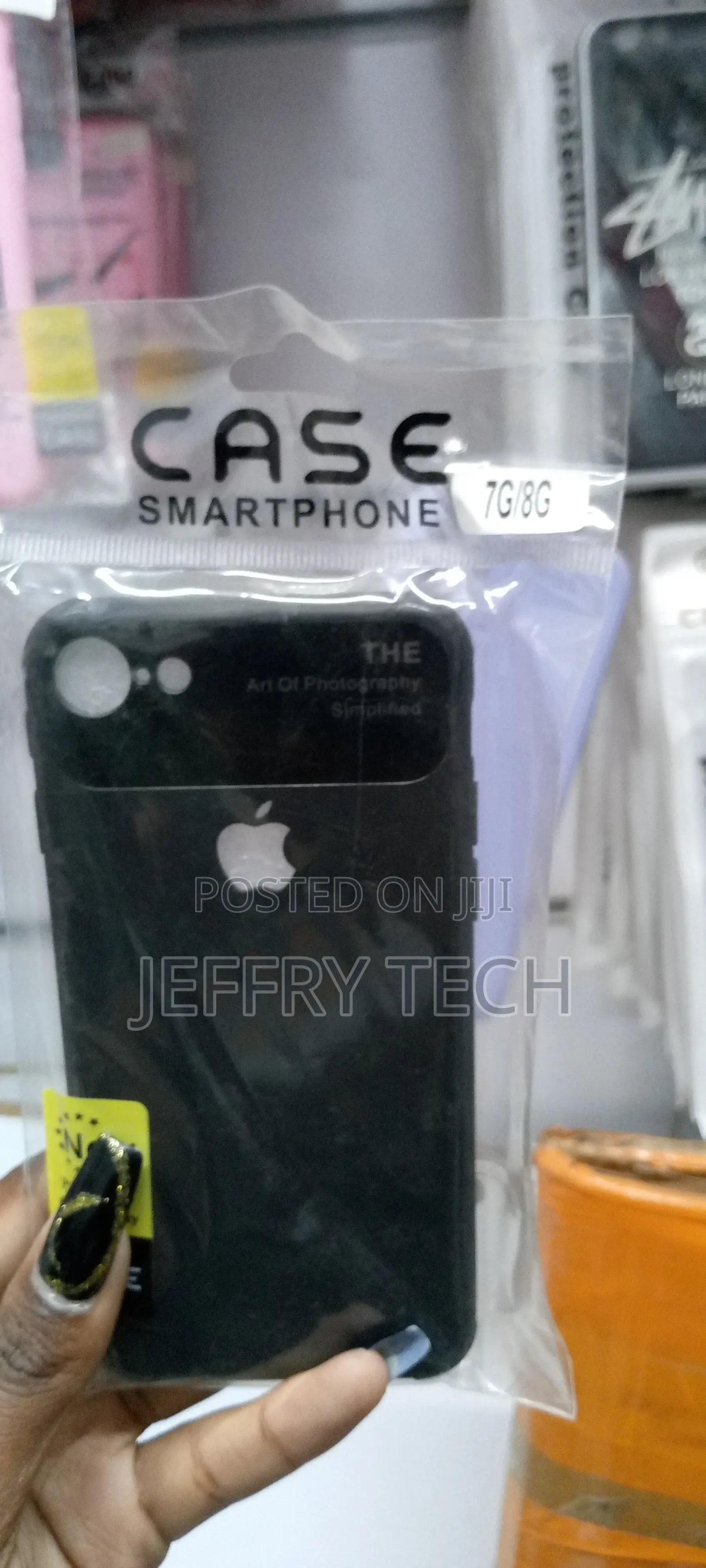 Back Case for iPhone 7G Plus / 8G Plus - Color: Black