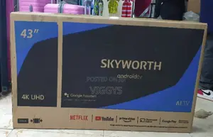 **Skyworth Smart Android FHD LED TV 43" Inches Smart TV.