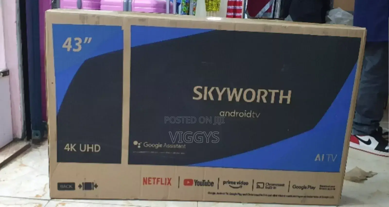 **Skyworth Smart Android FHD LED TV 43" Inches Smart TV.