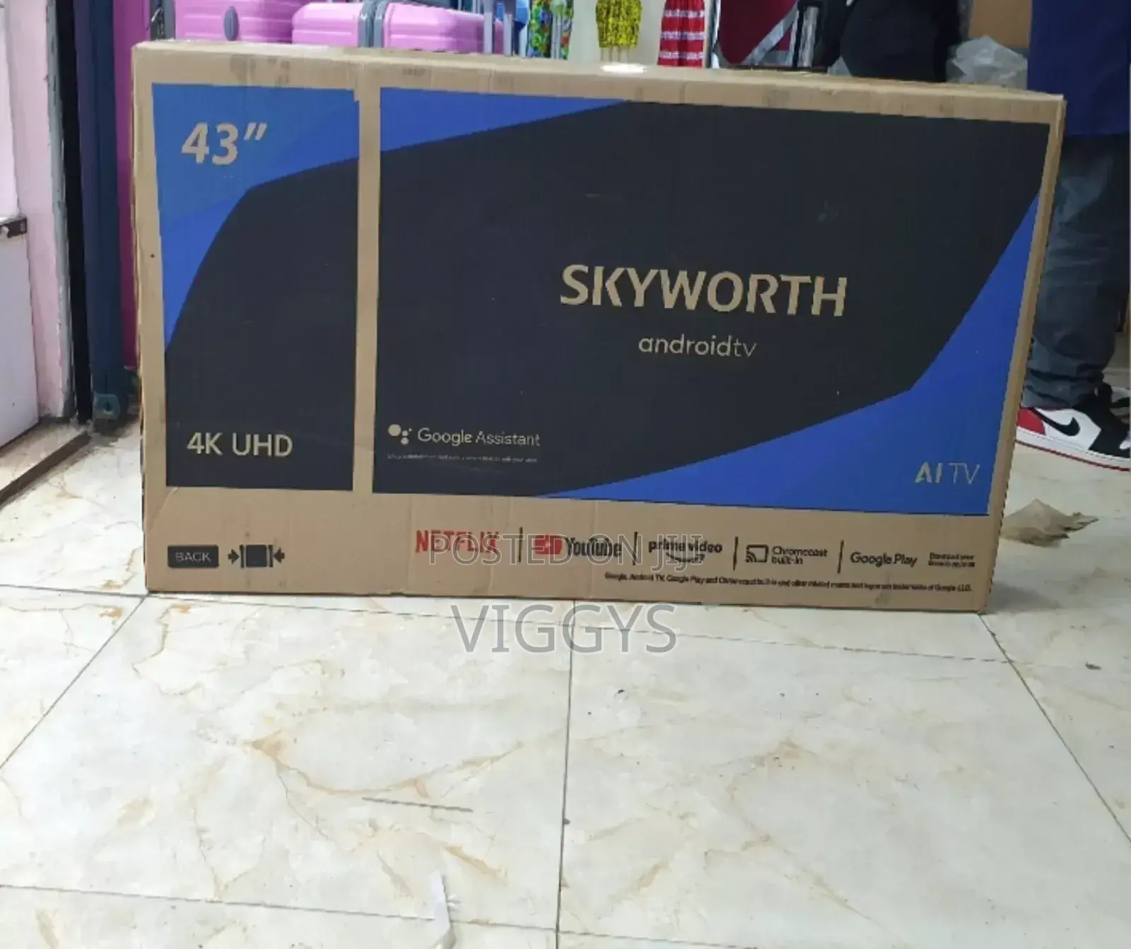 Skyworth 43" Inch Smart Android LED TV Skyworth 43" Inches.