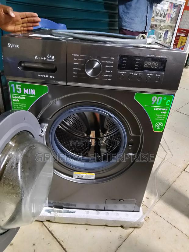 Washing Machine Syinix 8kg Front Load Washing Machine