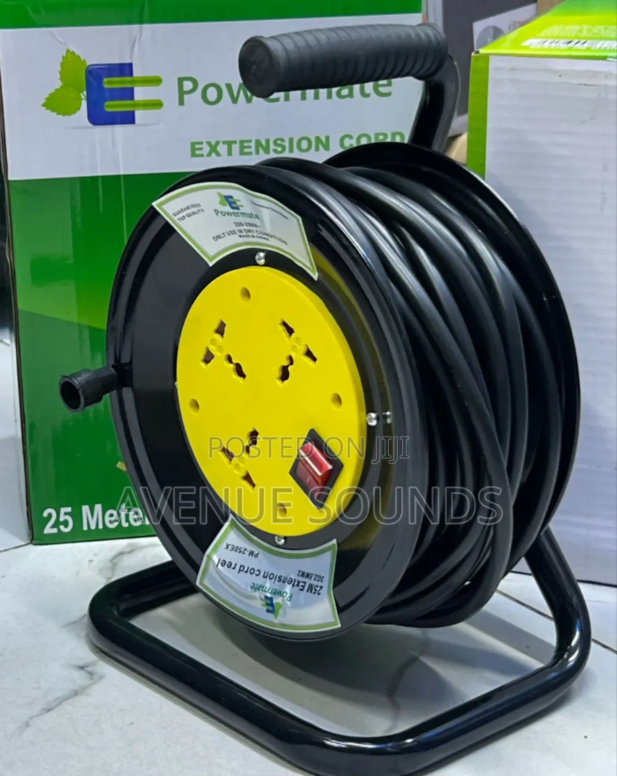 Extension Power Cable 25m 2.5mm