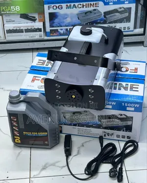 1200W Smoke Machine RGB 3in1led Fog Machine With Remote