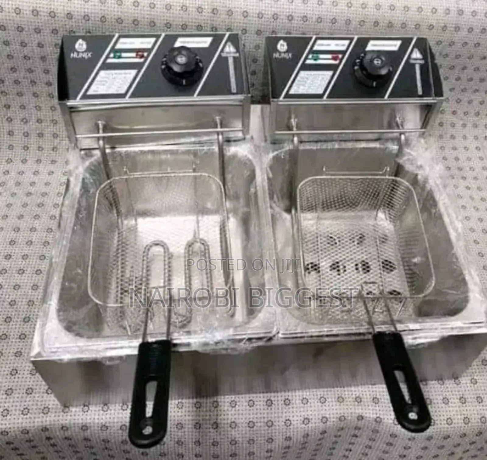 Quality Nunix Double Deep Fryer 6l +6l