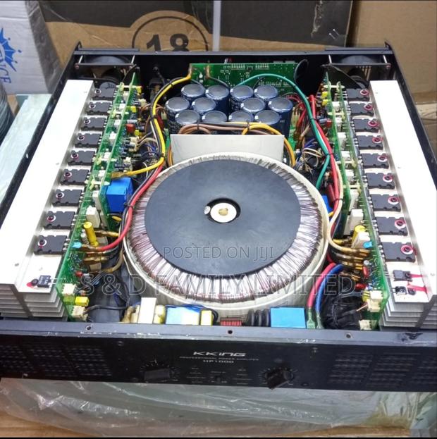 K King HP 1000 Ex-Uk Power Amplifier - main view