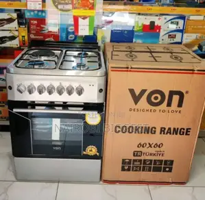 Von 3gas+1 Electric Standing Cooker 60 by 60