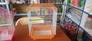 Burnt Orange Budgies Cage,Cages - thumbnail 2