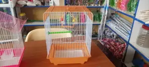 Burnt Orange Budgies Cage,Cages