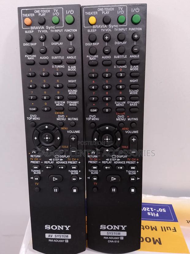 New Sony Home Theatre Remotes - thumbnail 2