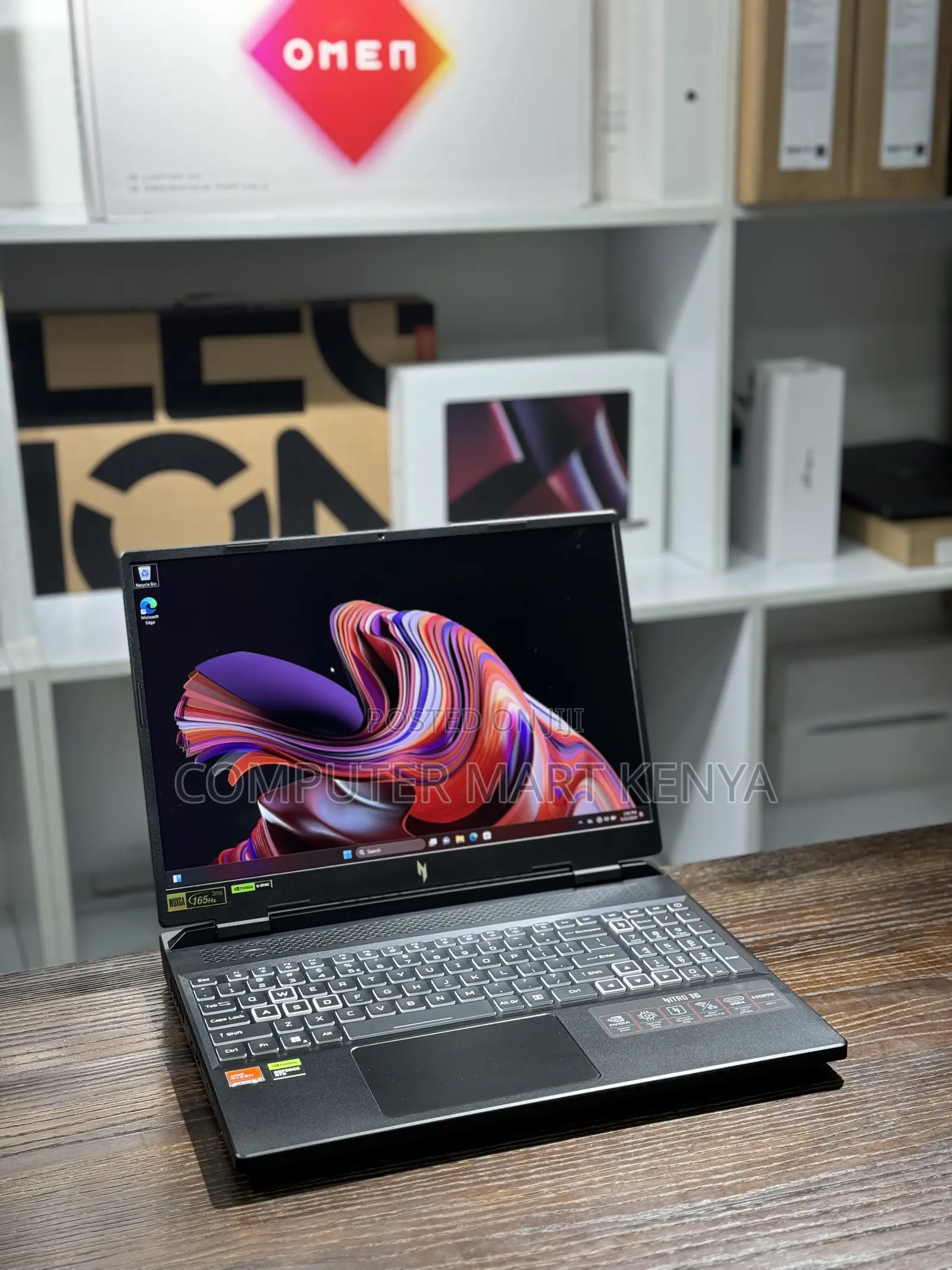 New Laptop Acer Nitro 17 32GB AMD Ryzen 7 SSD 512GB
