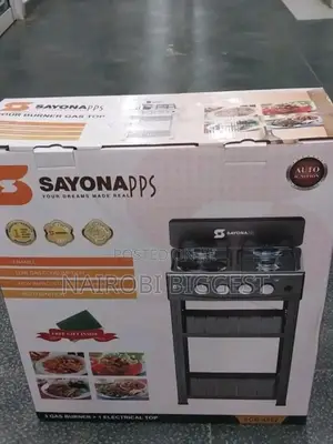 Amazing Sayona 3+1 Cooker + Shelves