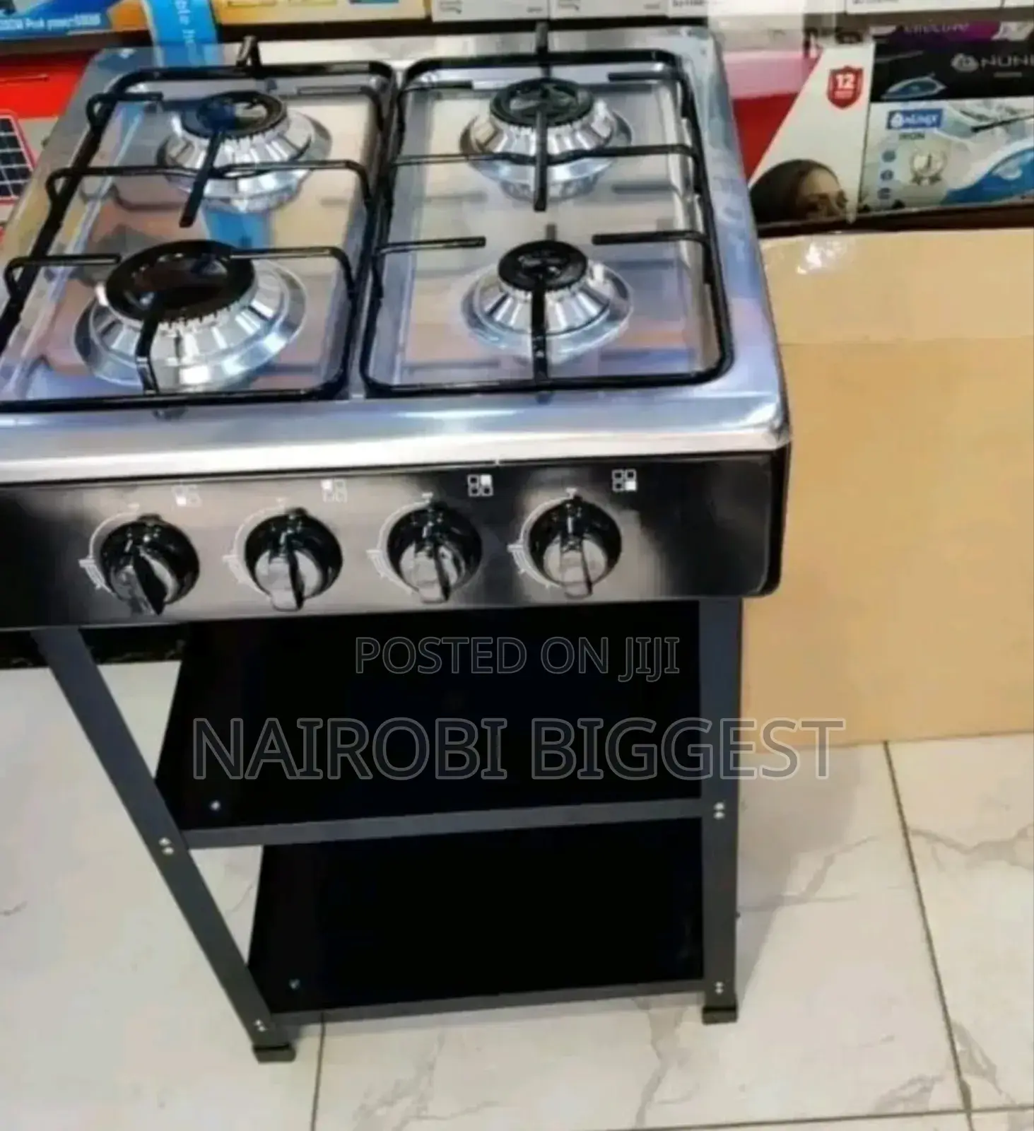 Sayona Full Gas Cooker Withshelves