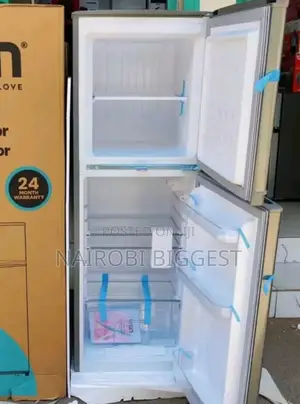 Von 138litres Double Door Fridge