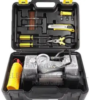New Car Air Compressor With Tool Kit 