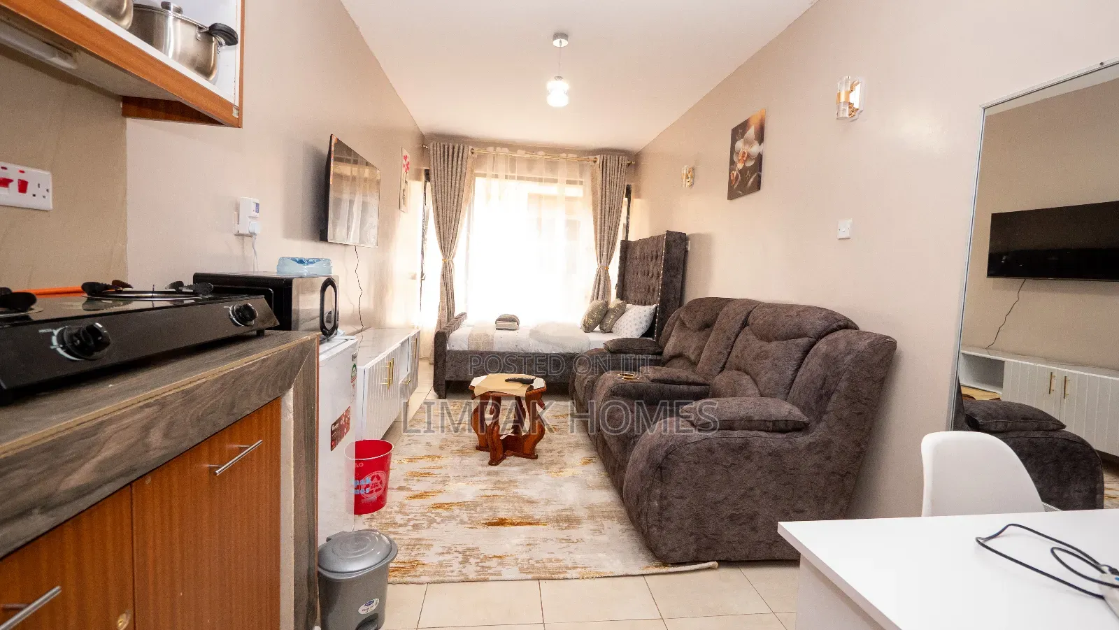 Limpak Fully Furnished Studio Airbnb,Coral Bells, Thindigua