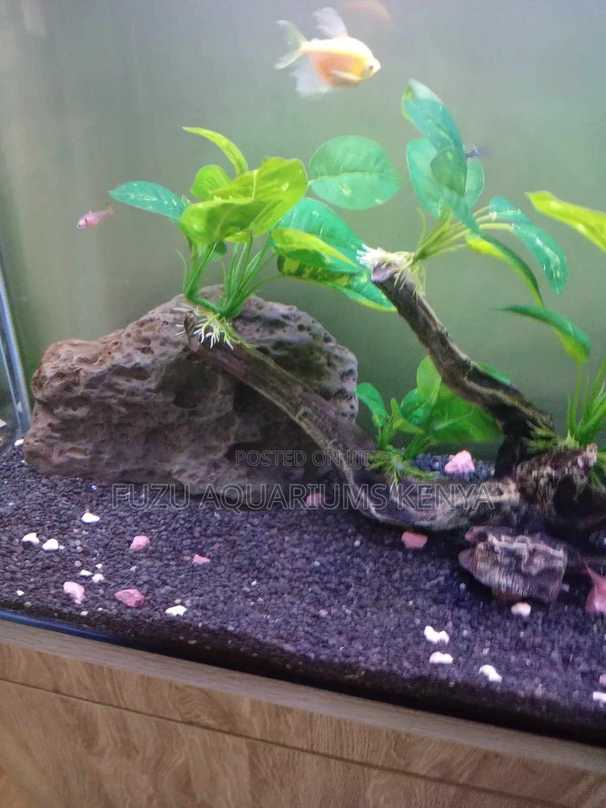 Black Gravel for Aquarium Fish Tank
