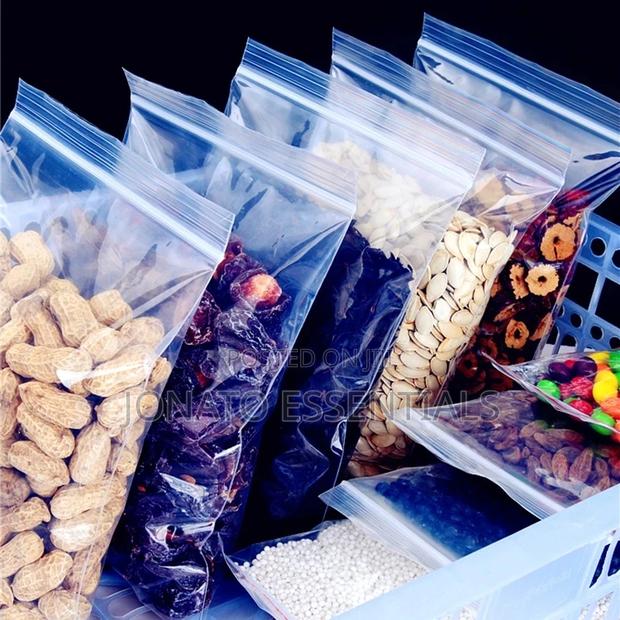 100pc Zip Lock Storage Bags, Zip Seal Bags - thumbnail 3