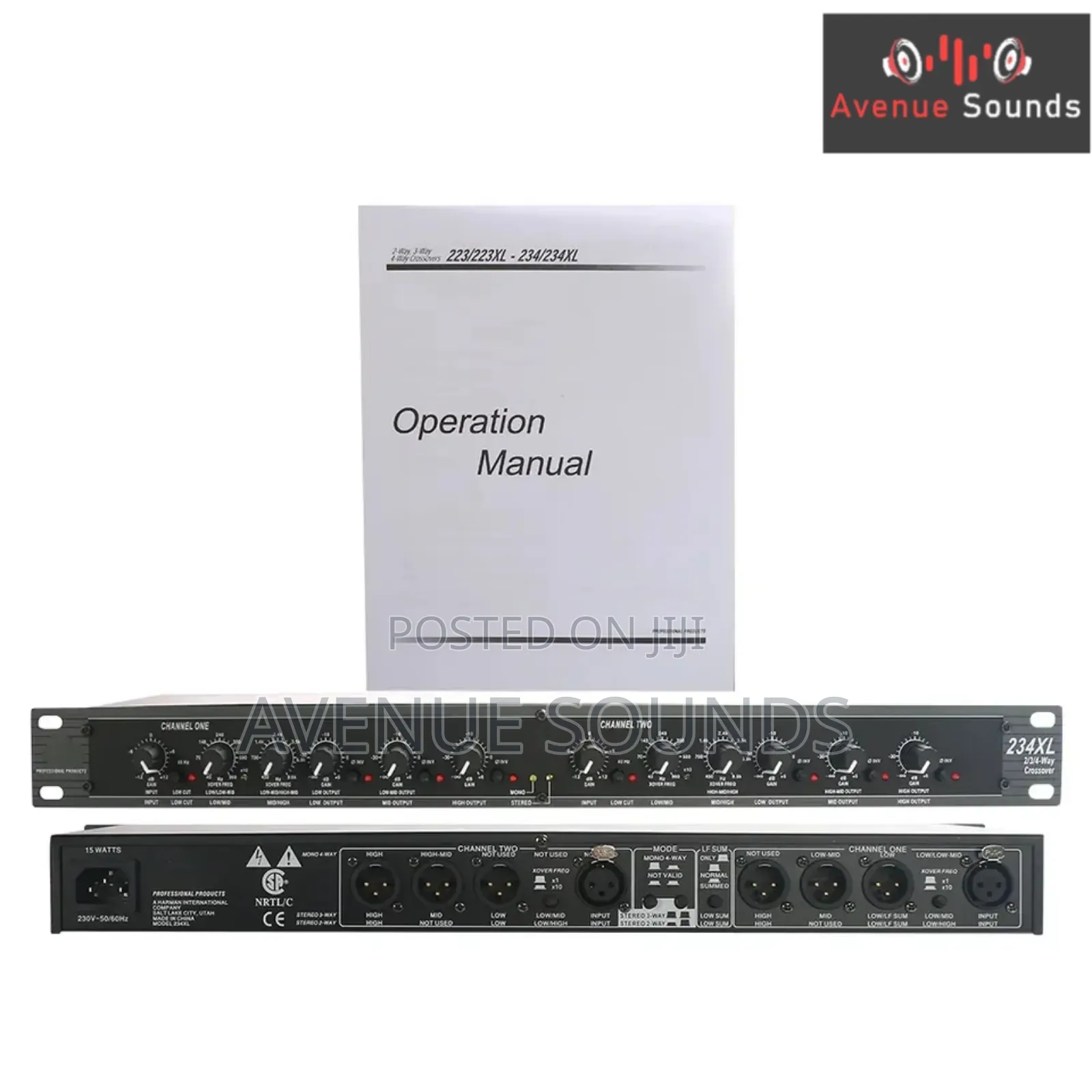 DBX 234XL Professional Sound External Crossover