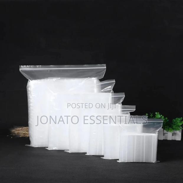 100pc Zip Lock Storage Bags, Zip Seal Bags