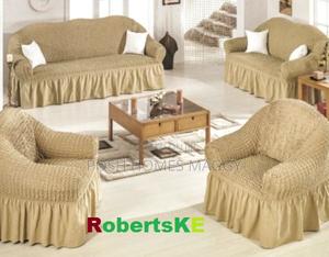 Stretchable 7 Sitter Sofa Cover - thumbnail 2