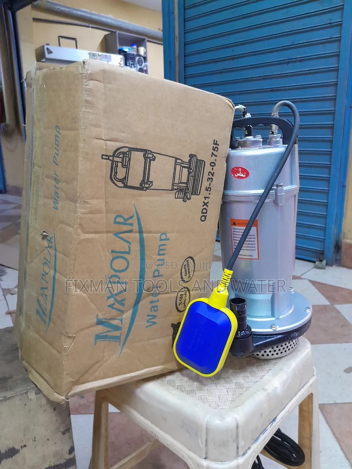 Maxpolar Deep Well Submersible Water Pump 1hp 35m High