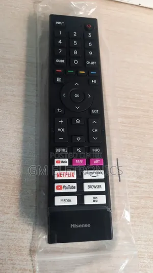 Hisense Replacement Remote for Hisense Smart Frameless Vidaa