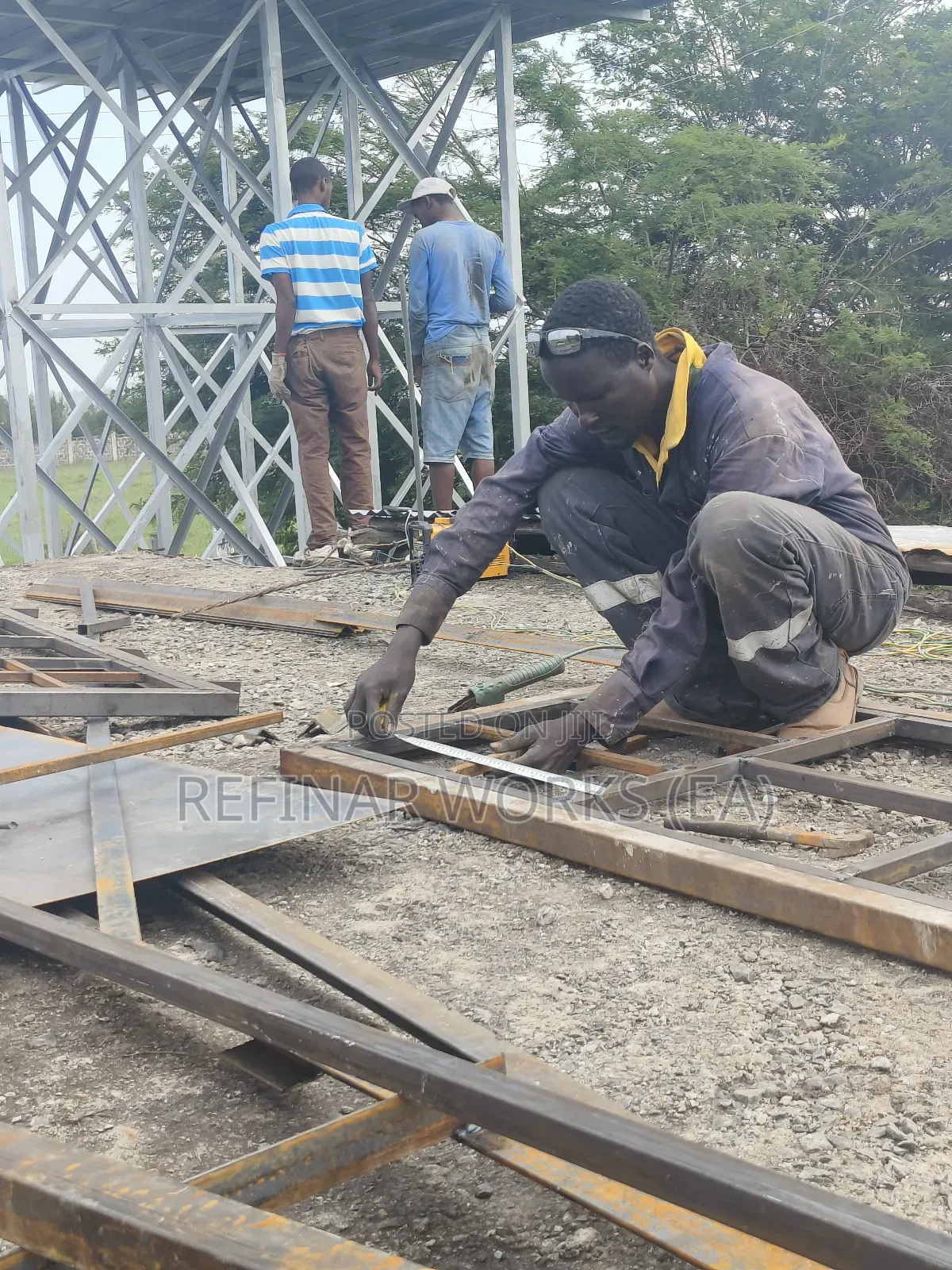 Water Tower Construction - East Africa