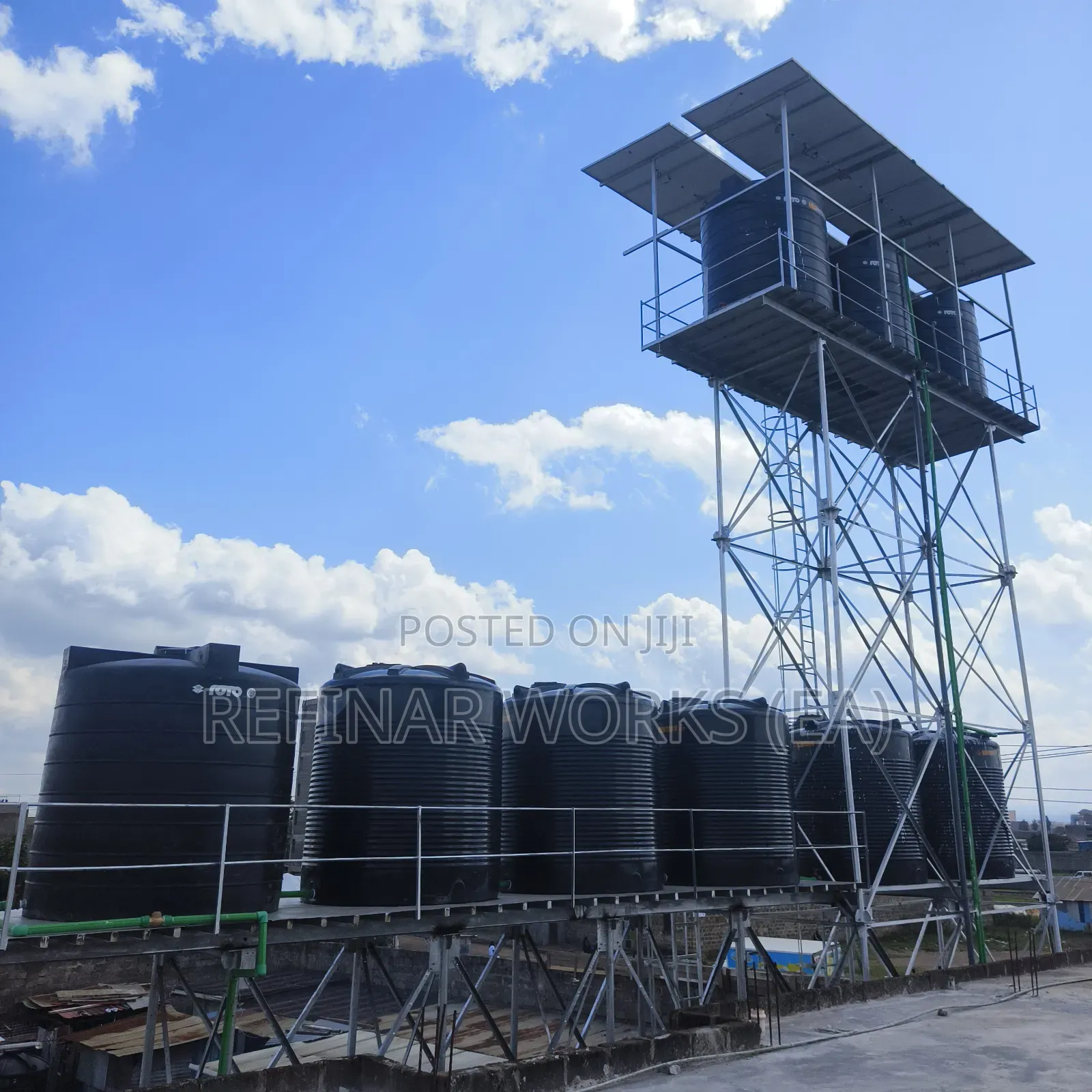 Water Tower Construction - East Africa