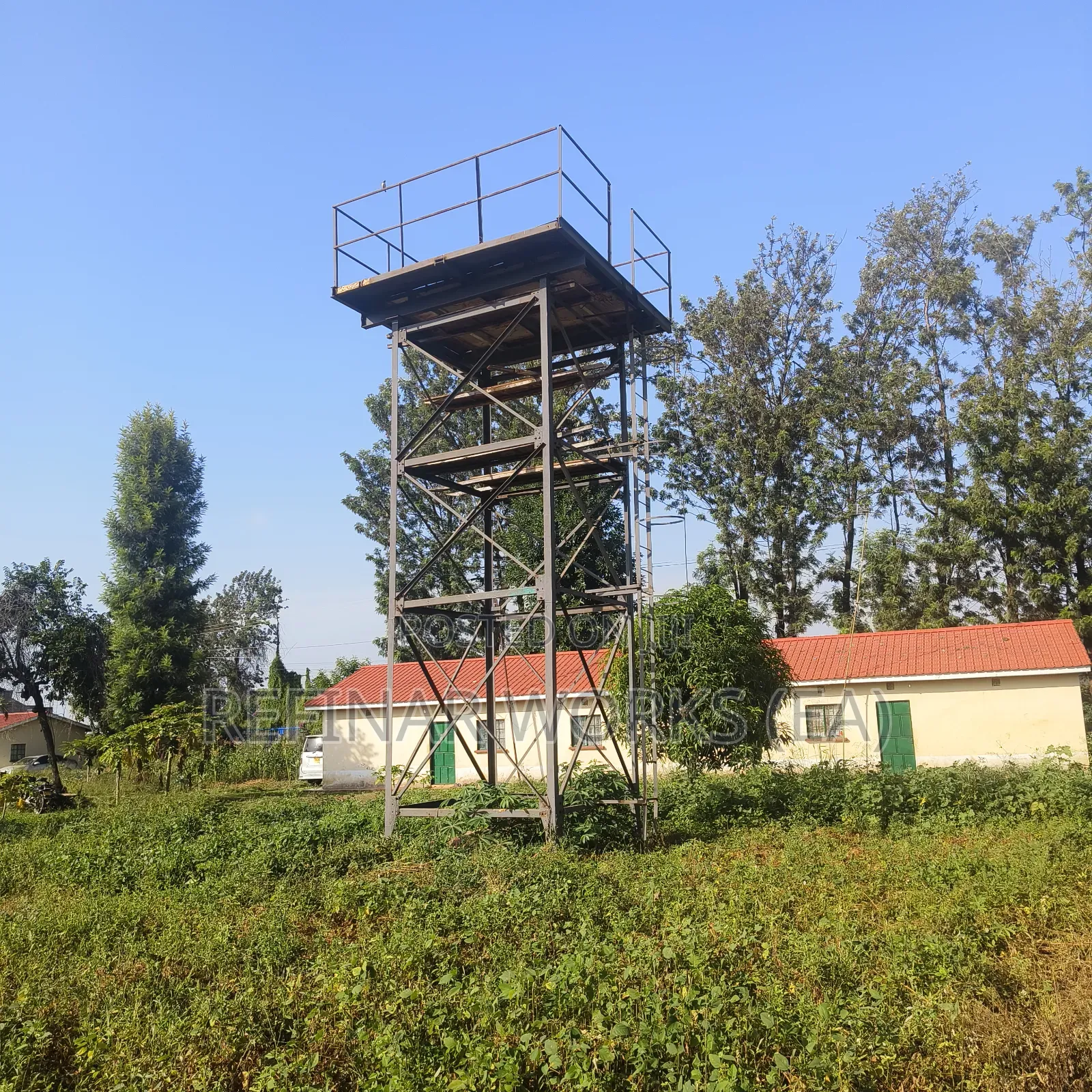 Water Tower Construction - East Africa