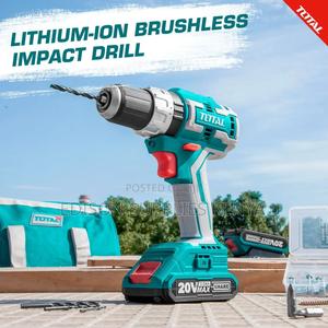 Cordless Drill Total 20v Battery Powerful Impact Drill 60n.M - thumbnail 2