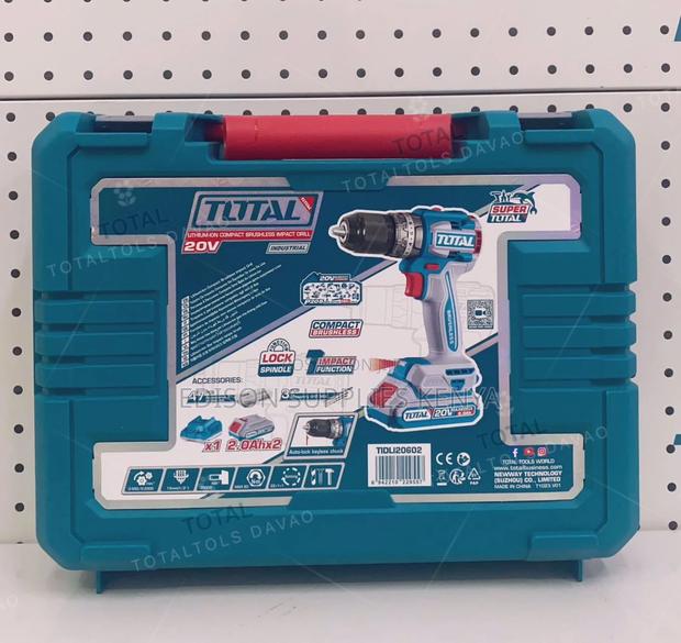 Cordless Drill Total 20v Battery Powerful Impact Drill 60n.M - thumbnail 3