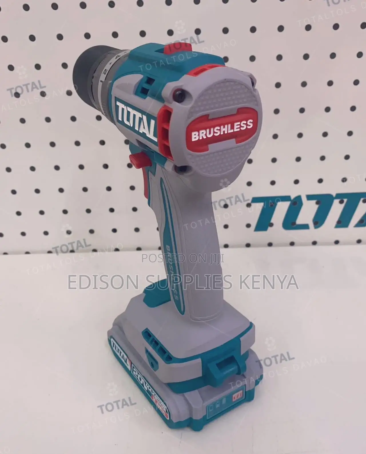 Cordless Drill Total 20v Battery Powerful Impact Drill 60n.M