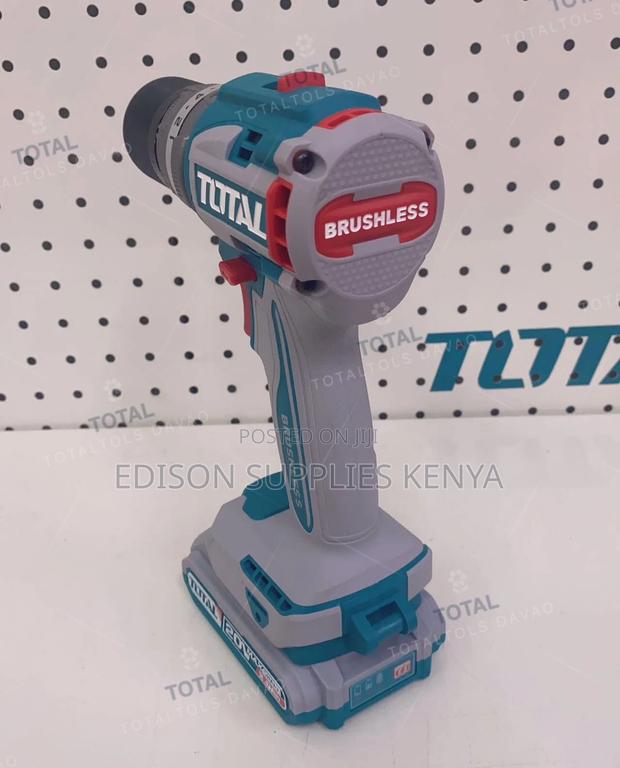 Cordless Drill Total 20v Battery Powerful Impact Drill 60n.M - thumbnail 6