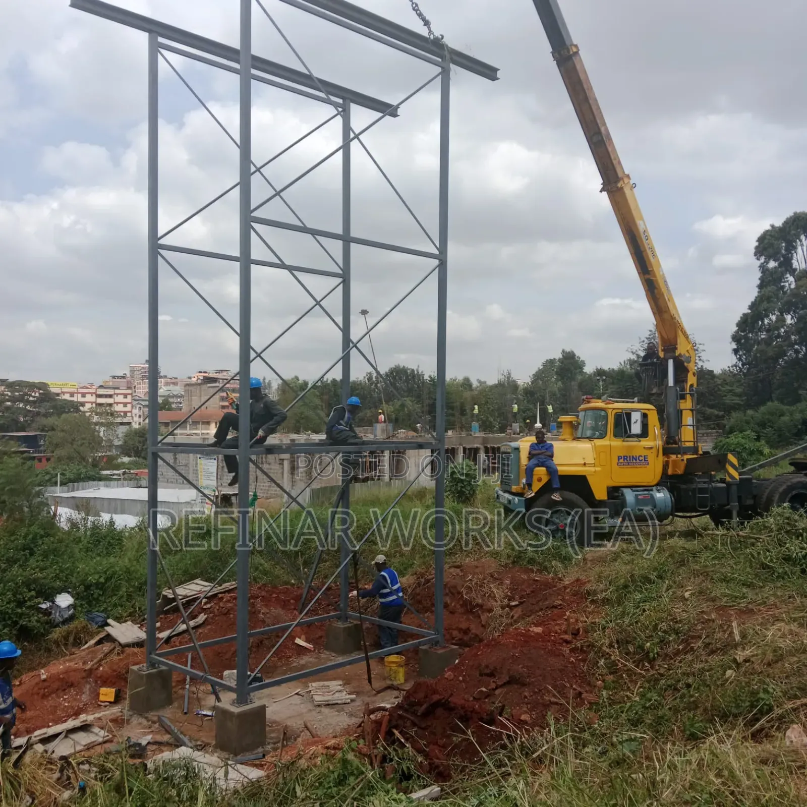 Steel Water Towers Construction and Fabrications in Kenya