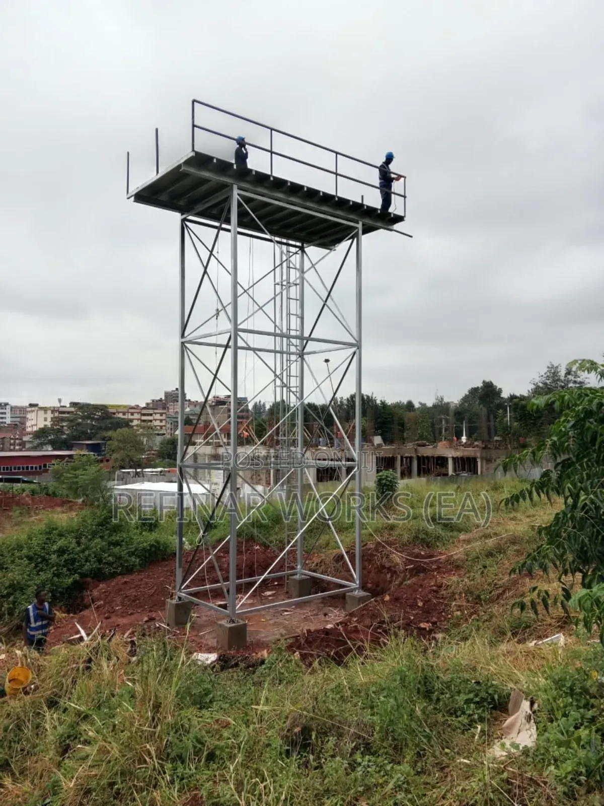Steel Water Towers Construction and Fabrications in Kenya