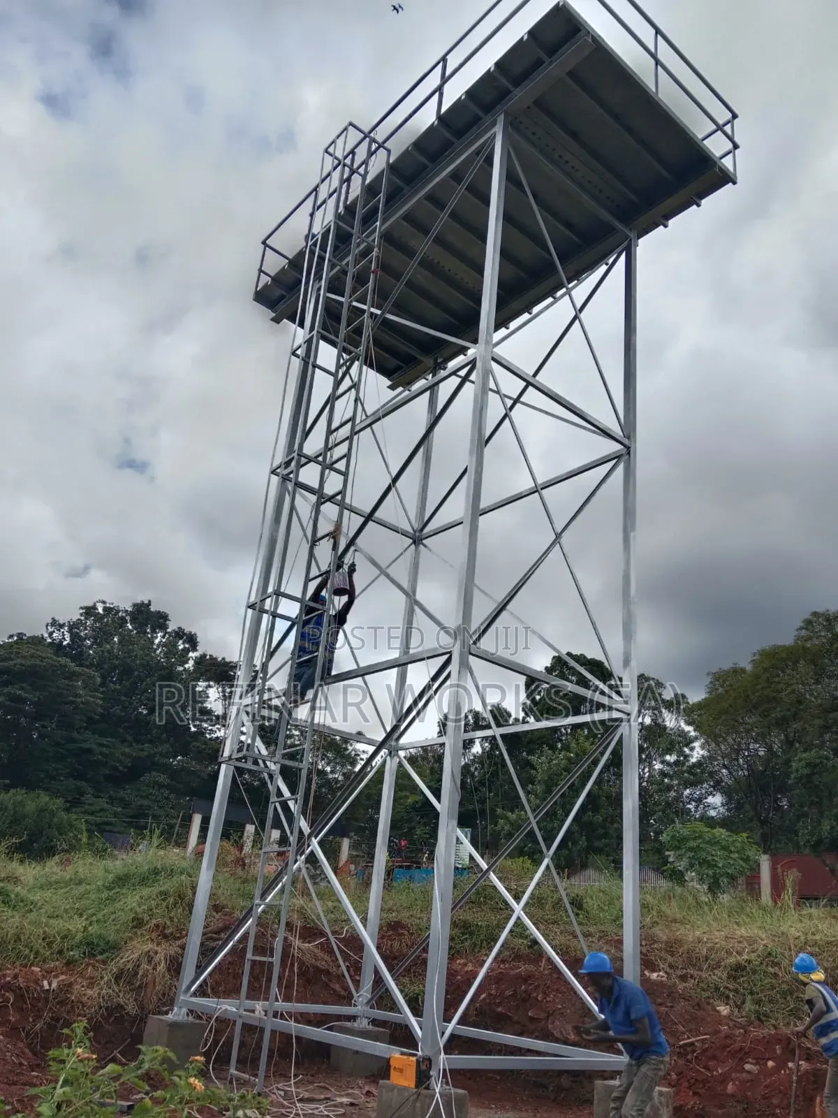 Steel Water Towers Construction and Fabrications in Kenya