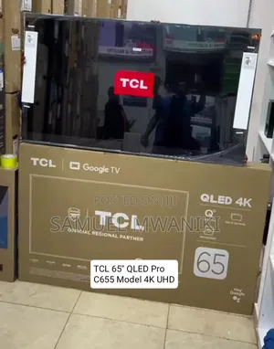 TCL 65" C655 Qled Pro Uhd Google Tv Has Voice Command, Bt