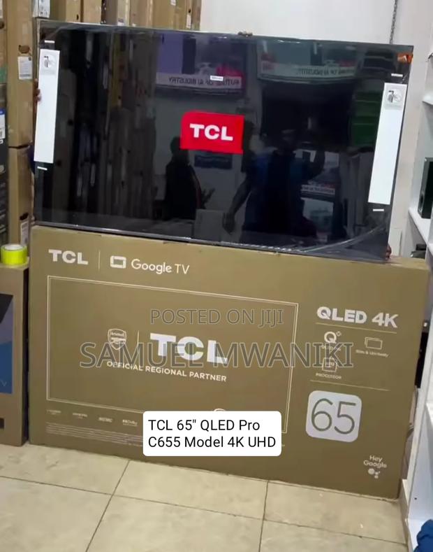 TCL 65" C655 Qled Pro Uhd Google Tv Has Voice Command, Bt