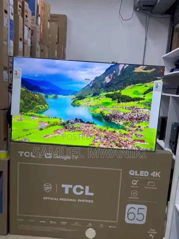 TCL 65" C655 Qled Pro Uhd Google Tv Has Voice Command, Bt - thumbnail 4